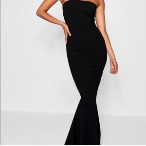 BANDEAU FISHTAIL MAXI DRESS